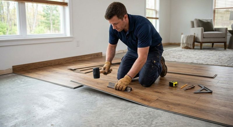 Luxury Vinyl Tile Installation in Larkspur, CO