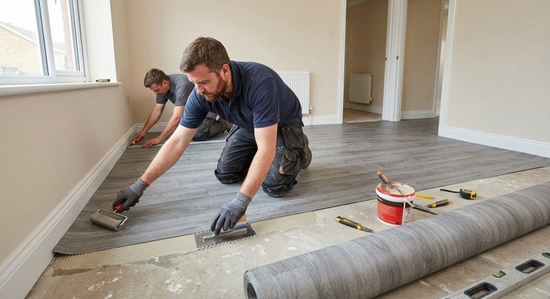 Sheet Flooring Installation in Elbert, CO