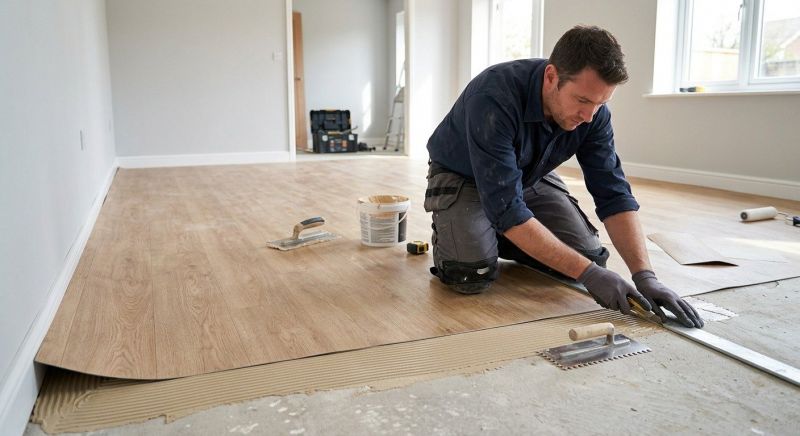 Sheet Flooring Installation in Monument, CO