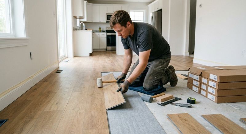 Vinyl Plank Floor Installation in Colorado Springs, CO